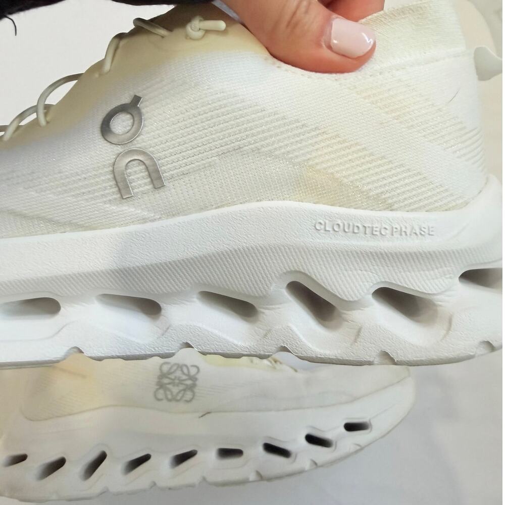 On Running x Loewe Cloudtilt Sneakers Womens 10 Off White Designer Running Shoes - Picture 10 of 13